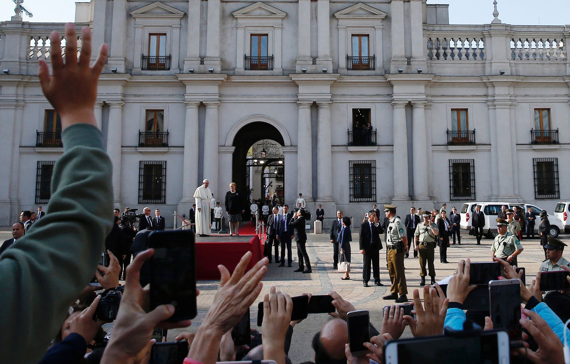 Papež František v Chile, leden 2018