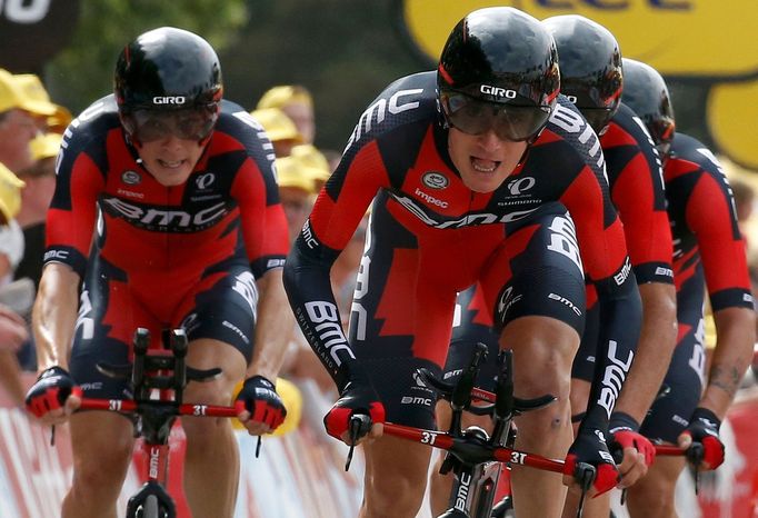 Tour de France, 9. etapa: tým BMC Racing, v čele Tejay van Garderen