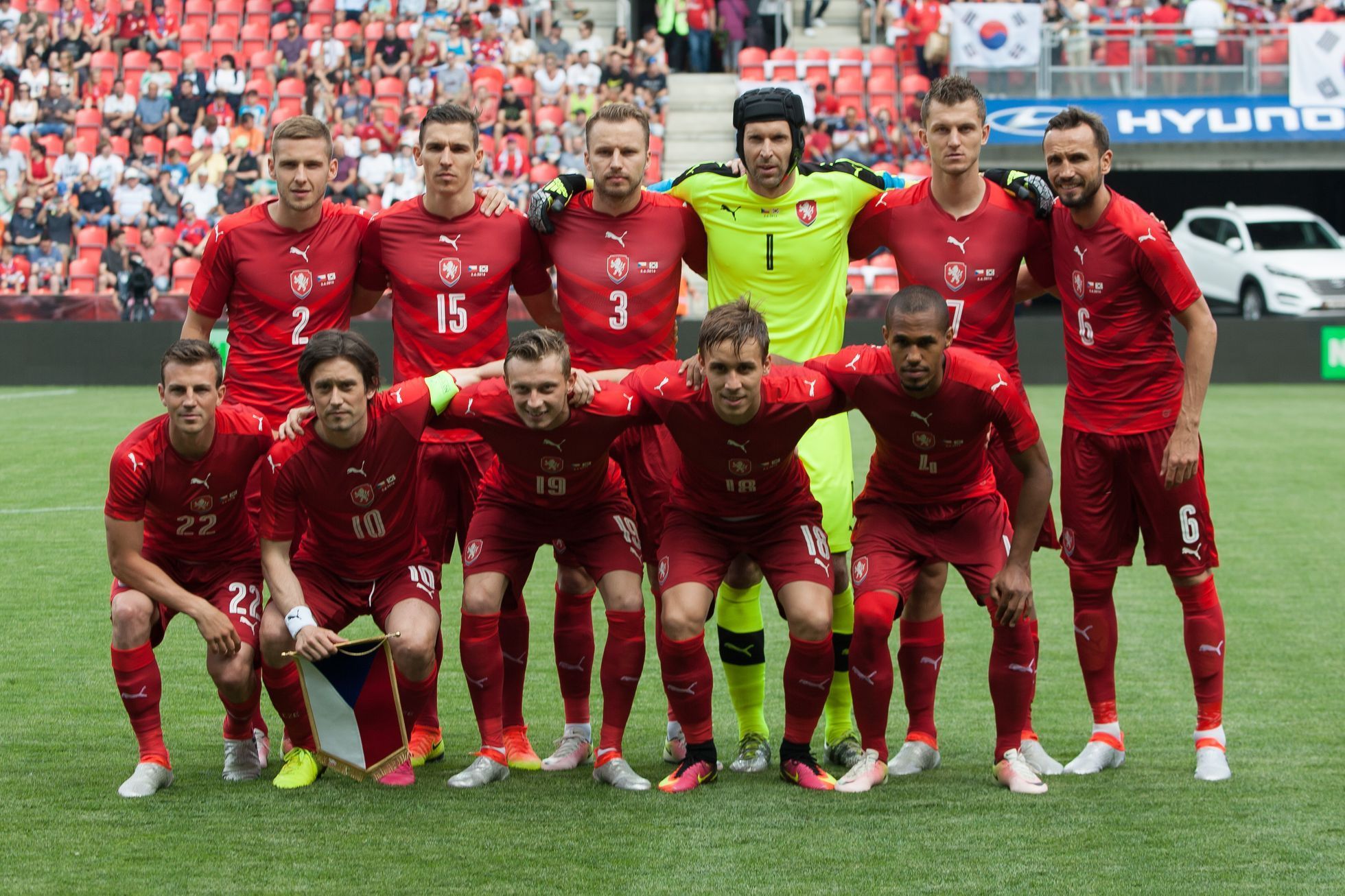 Česko - Korea, příprava na Euro 2016