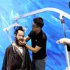 Čína, Peking, robot, výstava, humanoid,