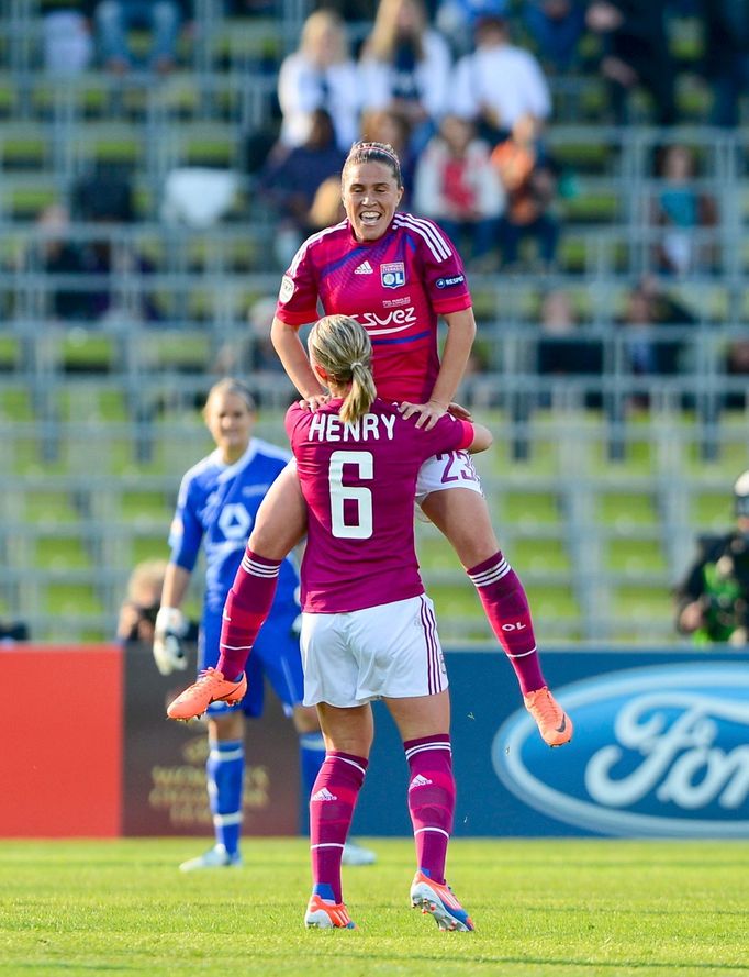 Finále fotbalové Ligy mistryň Lyon vs. Frankfurt