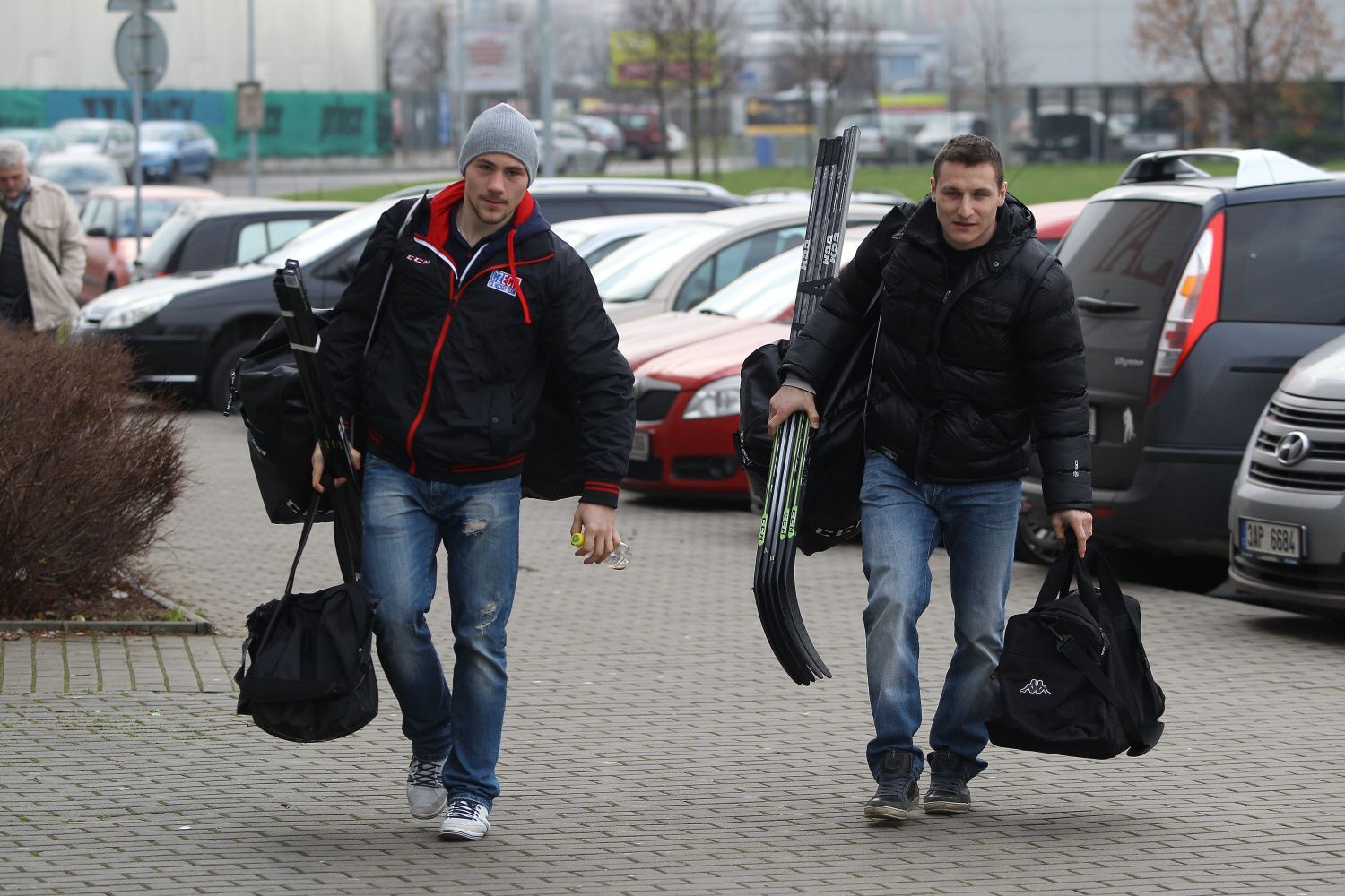 Soustředění před Channel One Cupem 2014: Tomáš Mertl a Martin Pláněk