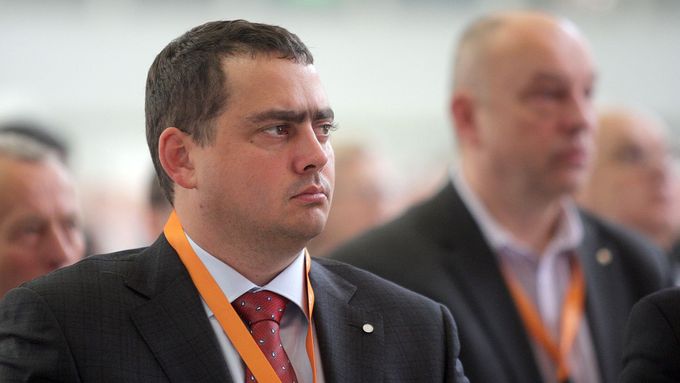 Nový místopředseda ČSSD Petr Dolínek.
