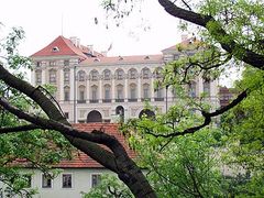 Černínský palác v Praze, sídlo ministerstva zahraničních věcí.