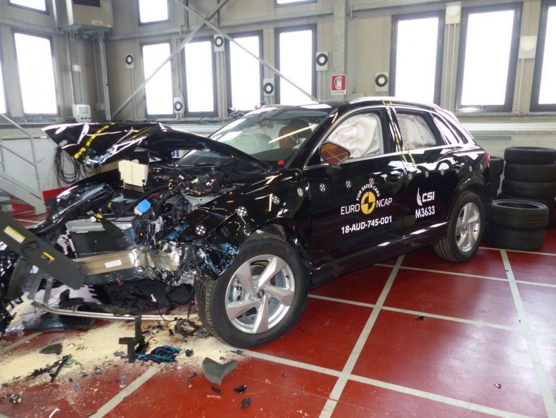 Audi Q3 crash test
