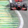 Lewis Hamilton v tréninku na GP Brazílie