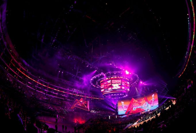 MTV Video Music Awards 2012: Atmosféra v aréně