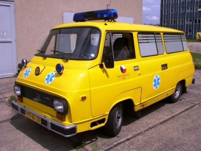 Škoda 1203 - sanitka