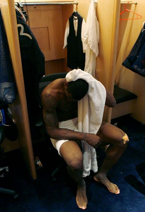 Smutný LeBron James