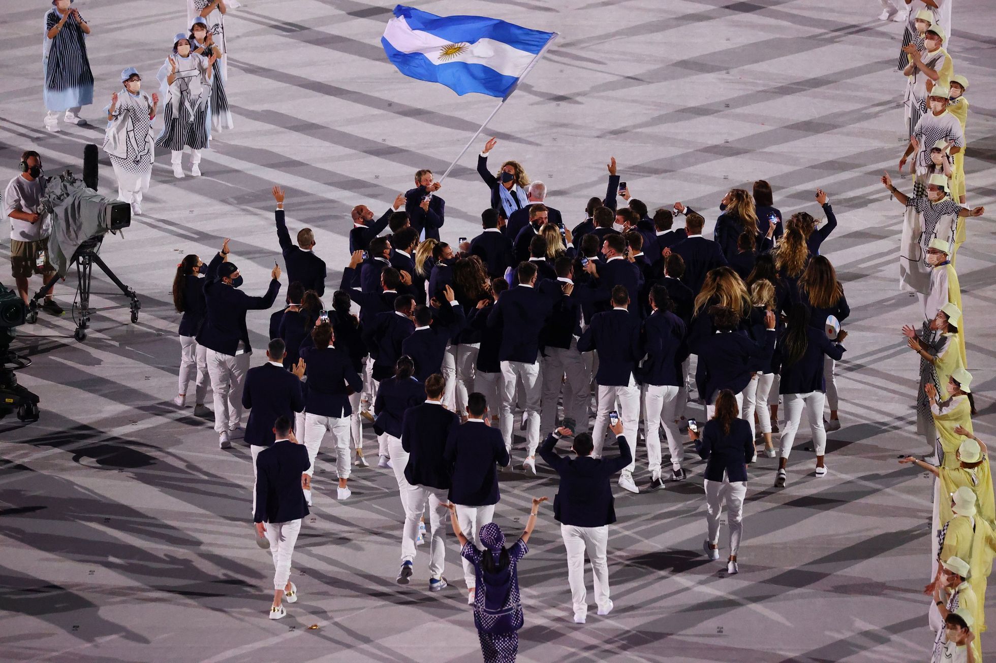 Slavnostní zahájení olympijských her v Tokiu 2020 (Argentina)