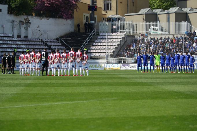 Zápas 25. kola Fortuna národní ligy.