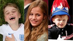 Princ George, princezna Leonor a Jakub Monacký