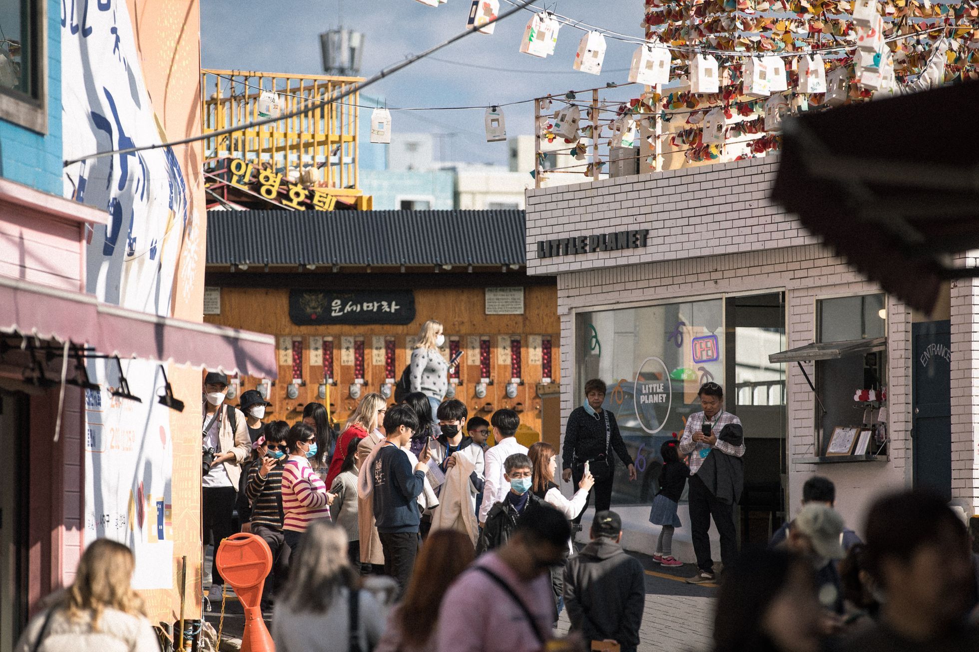 Gamcheon - kulturní vesnice, Busan, Jižní Korea