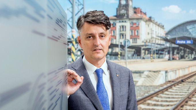 Jiří Svoboda, šéf Správy železnic. Archivní foto.