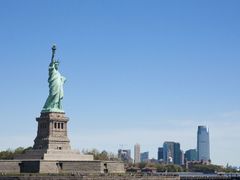 Socha svobody na ostrově Liberty Island, New York