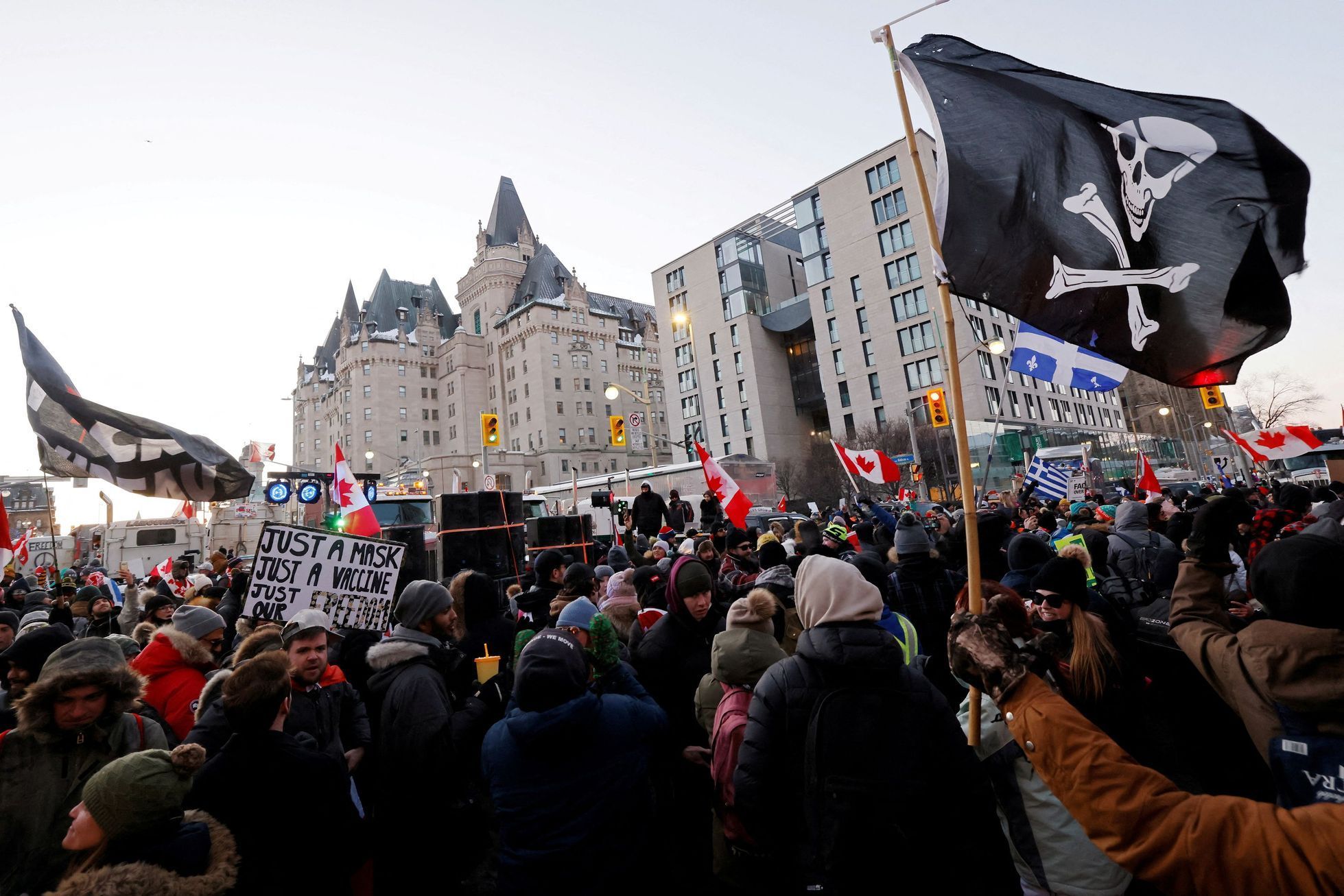 protest, kanada, covid, koronavirus, Ottawa, Vancouver