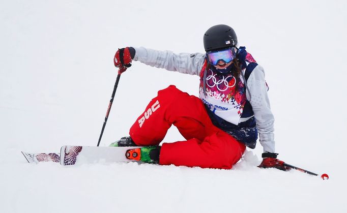 Devin Loganová z USA na OH Soči 2014 (slopestyle)