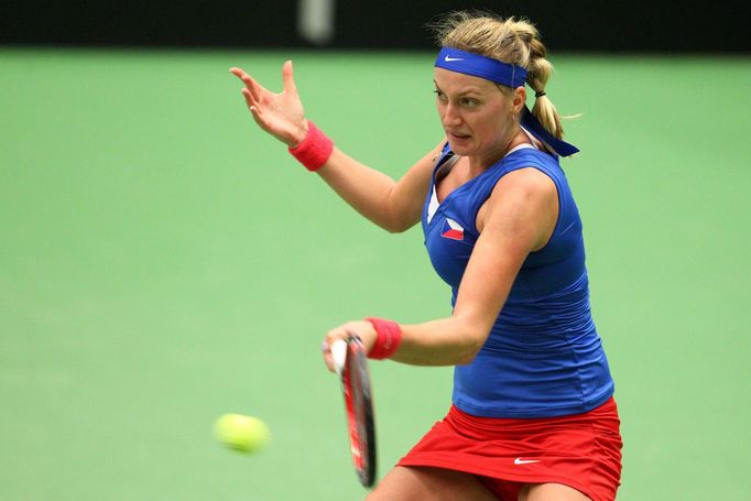 Fed Cup, ČR-Francie: Petra Kvitová