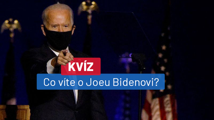 Proč recitoval u zrcadla a co je "R" v jeho jméně? Vyzkoušejte kvíz o Joeu Bidenovi