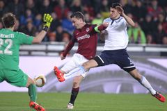 Sparta vs. Lazio 1:1, úvodní utkání osmifinále Evropské ligy skončilo remízou
