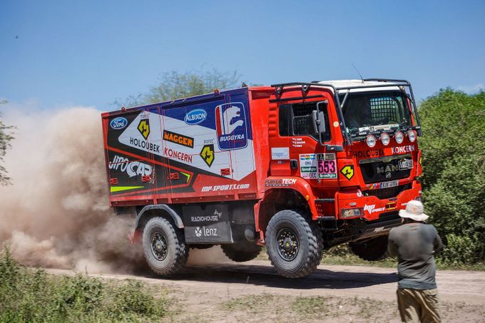 Rallye Dakar 2017, 2. etapa: Karel Trněný, MAN