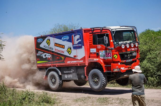 Rallye Dakar 2017, 2. etapa: Karel Trněný, MAN