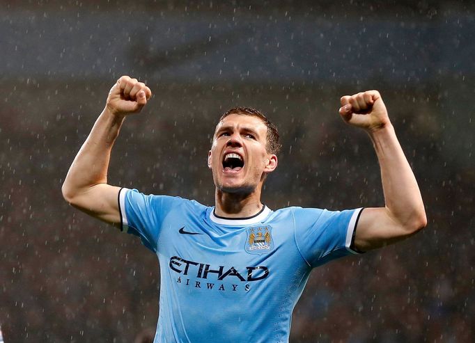 Radost Edina Džeka z Manchesteru City