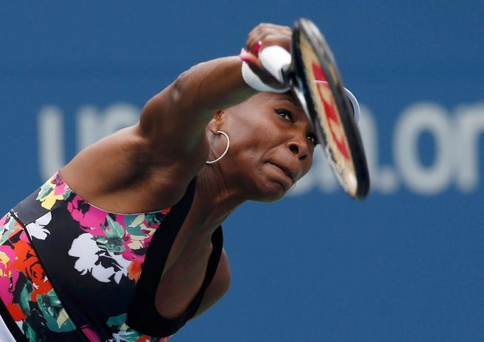 Venus Williamsová na tenisovém US Open 2013