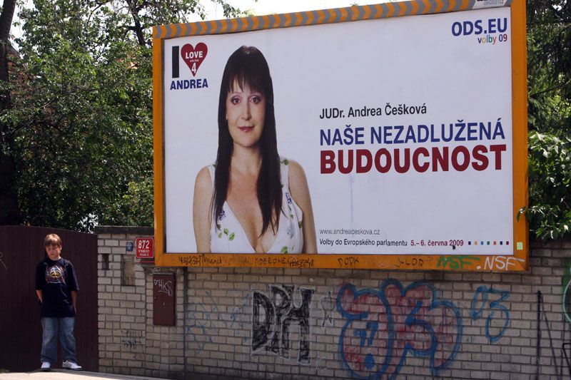 Volebební billboardy