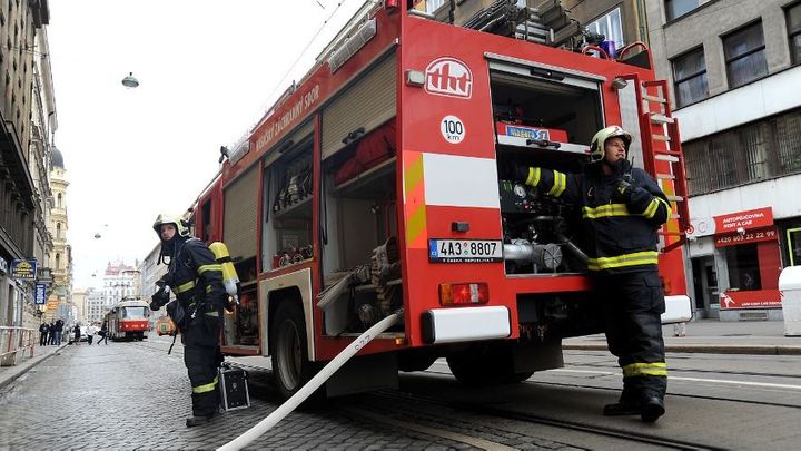 Večerní požár hotelové sauny na Smíchově způsobil škodu 800 tisíc, nikdo nebyl zraněn