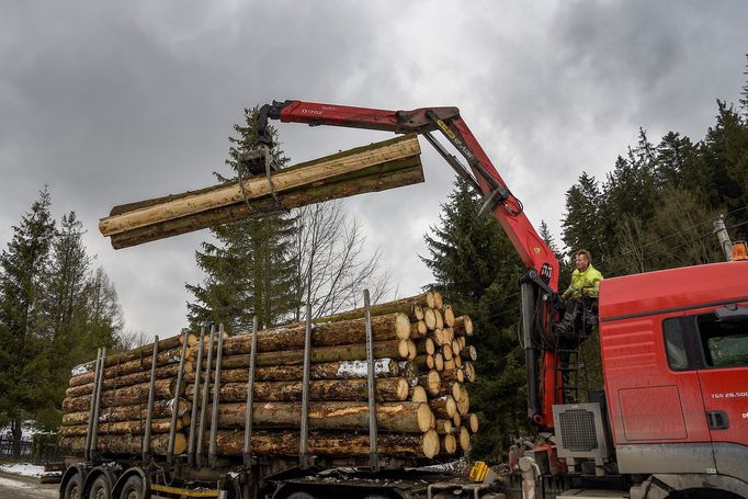 Jeseníky, obce Jindřichov a Holčovice na Bruntálsku.