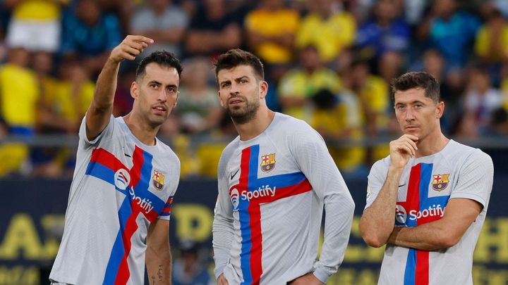 Zápas Barcelony byl kvůli kolapsu diváka přerušen, přesto nasázela Cádizu čtyři góly; Zdroj foto: Reuters
