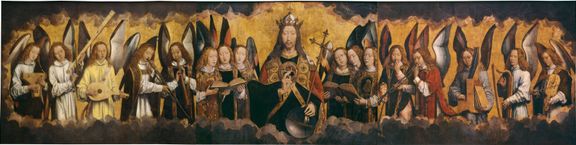 První festivalový koncert vychází z oltářního triptychu, který okolo roku 1490 namaloval Hans Memling. Zobrazuje nebeský koncert.