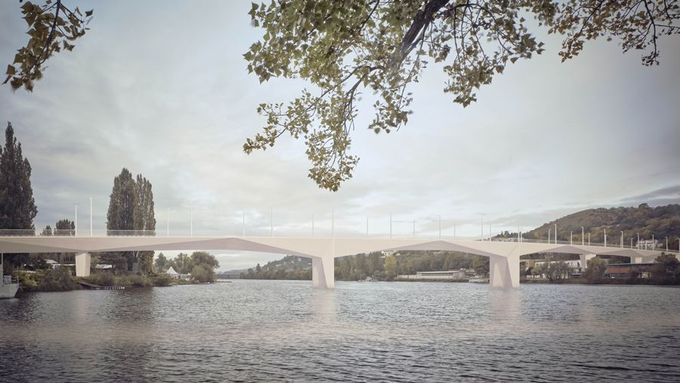 Praha možná bude mít Madlenku. Most přes Vltavu pojmenovaný po Madeleine Albrightové