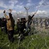Idomeni, duben 2016.