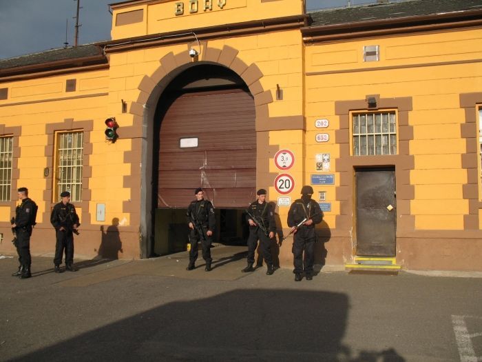 Brána plzeňská věznice Bory