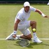 Tomáš Berdych v prvním kole Wimbledonu 2014