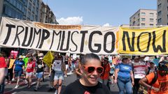 USA, protest, demonstrace, Washington