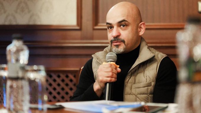 Šéf státní agentury pro rekonstrukci Ukrajiny Mustafa Najem