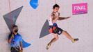 Sportovní lezec Adam Ondra ve finále na OH 2020