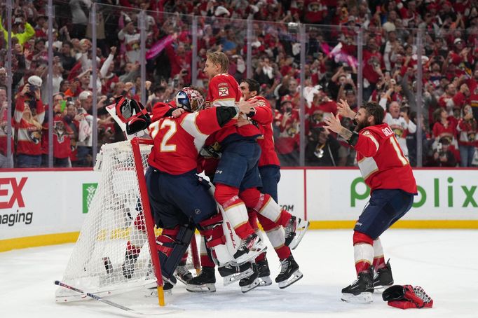 Florida slaví zisk Stanley Cupu 2025.