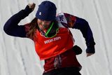 Nebylo se čemu divit, vždyť se stala teprve pátou českou individuální zlatou medailistkou ze zimních olympijských her a vůbec první ve snowboardingu.