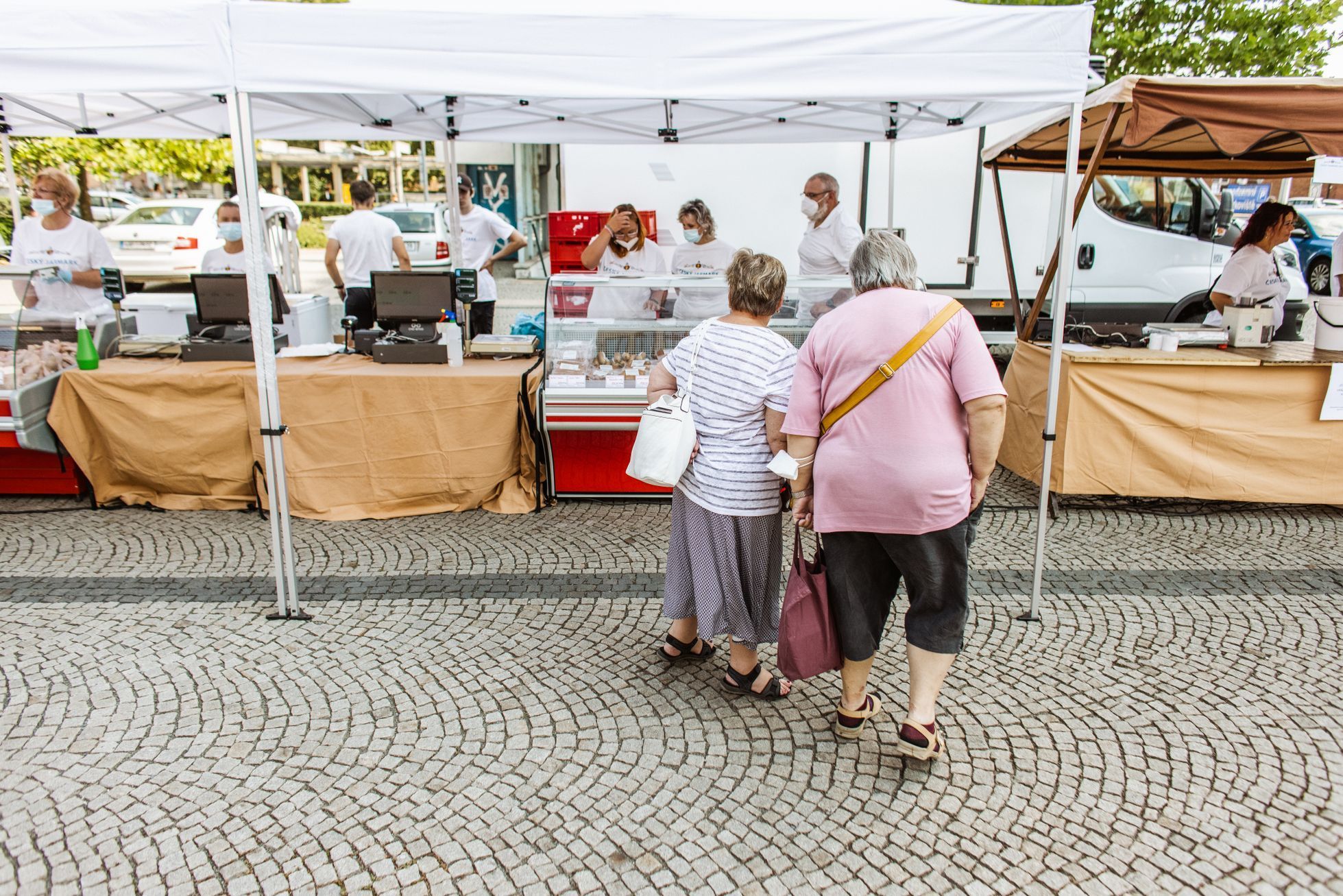 Fotogalerie / SPD / Jarmark / Olomouc / Volby 2021