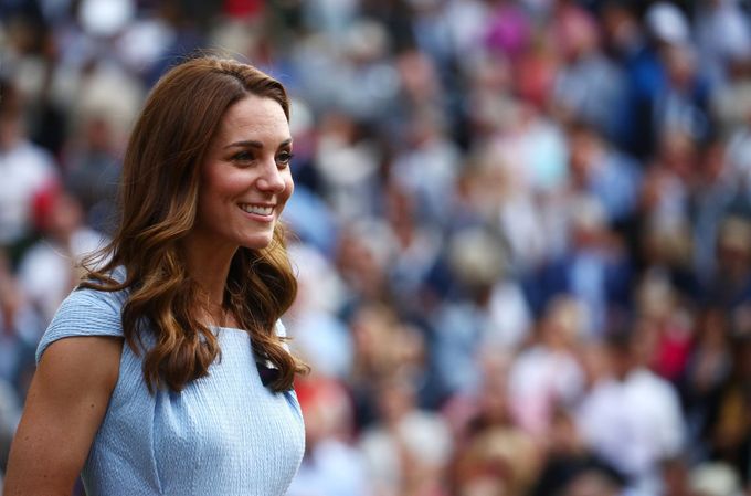 Finále Wimbledonu 2019: Kate Middletonová