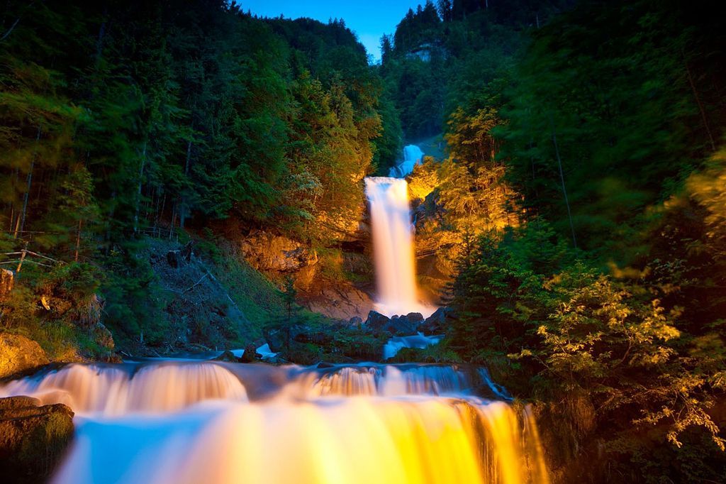 Obrazem: Nejkrásnější vodopády světa / Giessbach
