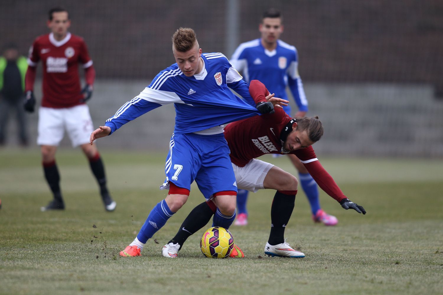 Sparta - Banská Bystrica: Lukáš Vácha - Maroš Balko