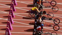 Sportovci na Paralympiádě 2012 v Londýně.