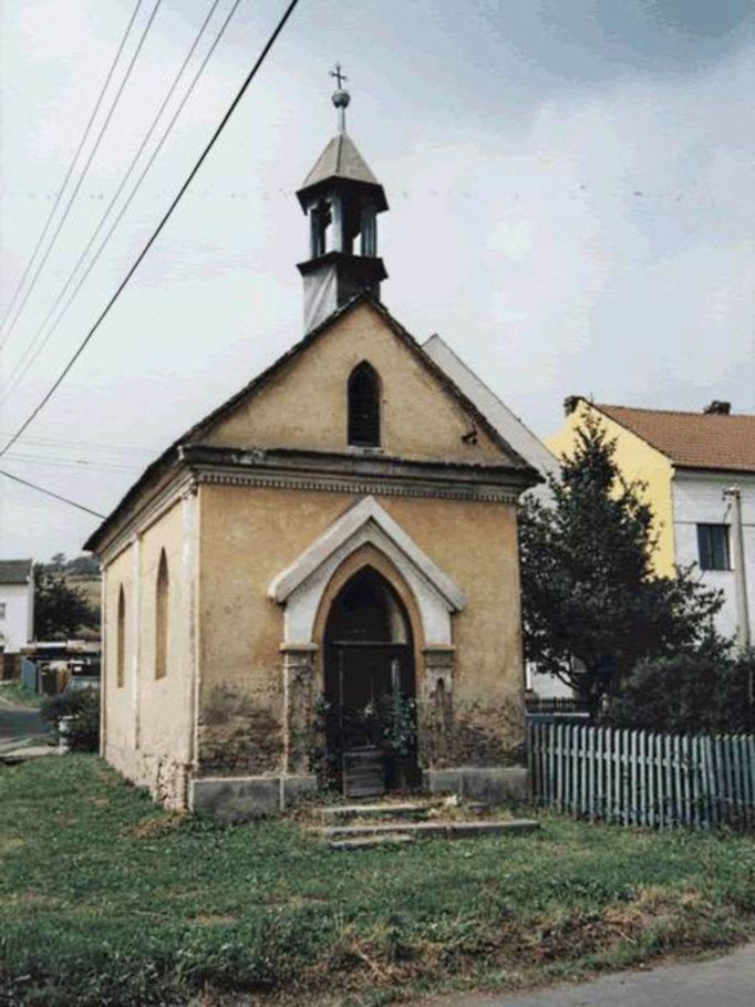 Kaple Nejsvětější Trojice v Obrnicích (Ústecký kraj) dříve...