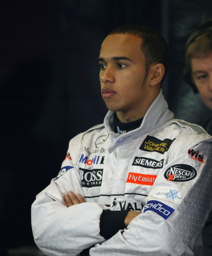 Lewis Hamilton.