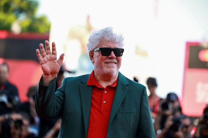 Pedro Almodóvar na benátském festivalu.